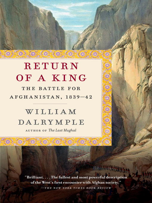 Title details for Return of a King by William Dalrymple - Wait list
